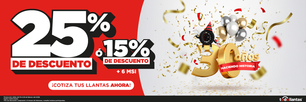 Promoción de Aniversario 2026